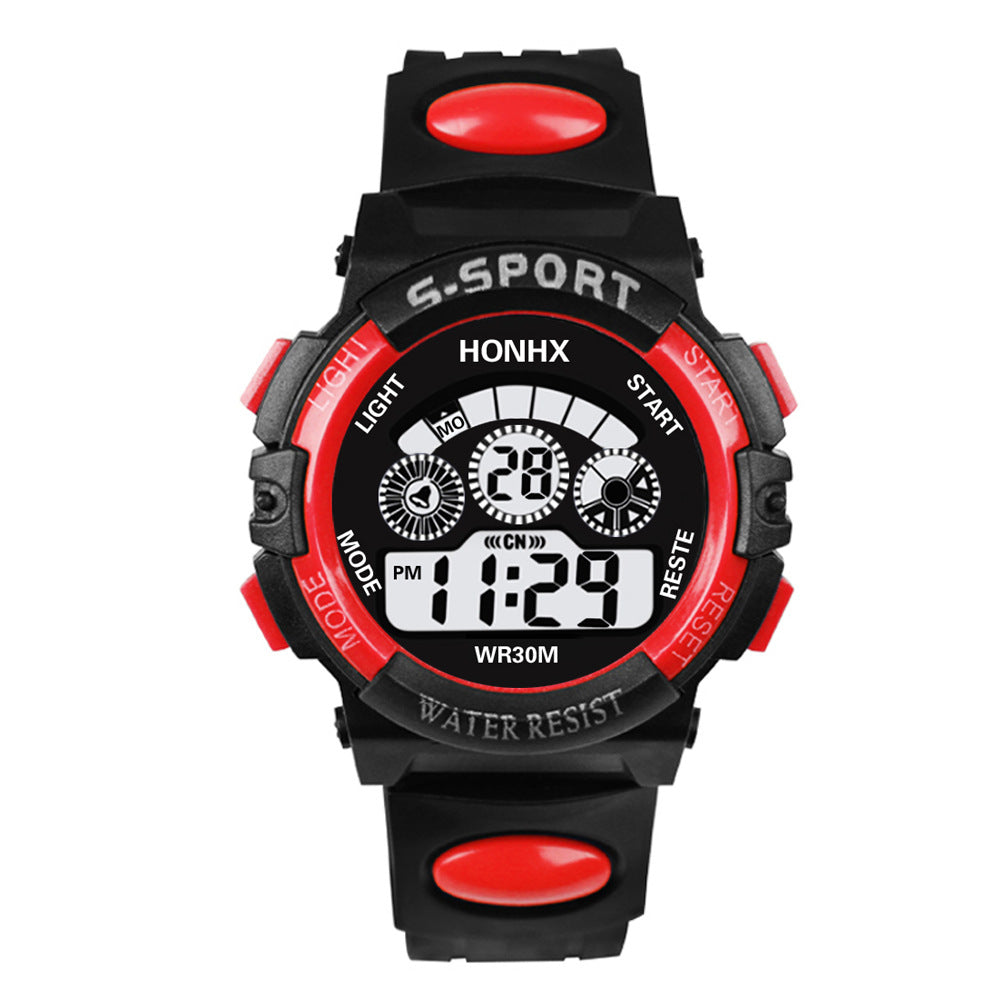 Men's and Women's LED Sports Watch with Three Eyes