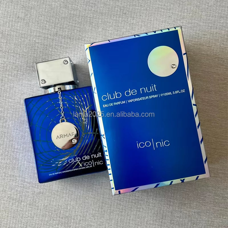 Armaf Club De Nuit Blue Iconic for Men Eau De Parfum Spray, 3.6 Ounce