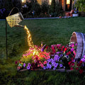 Solar Watering Can Lights, Large Retro Metal Hanging Solar Lights Outdoor Waterproof, Gifts for Women Mom Grandma Birthday, outside Yard Garden Porch Lawn Patio Decoration, Warm White