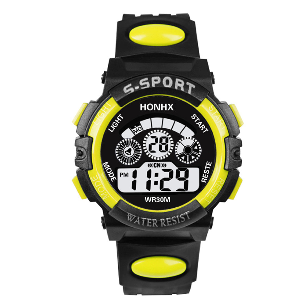 Men's and Women's LED Sports Watch with Three Eyes