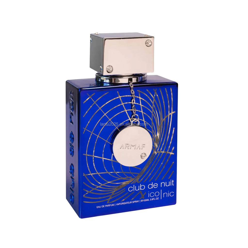 Armaf Club De Nuit Blue Iconic for Men Eau De Parfum Spray, 3.6 Ounce
