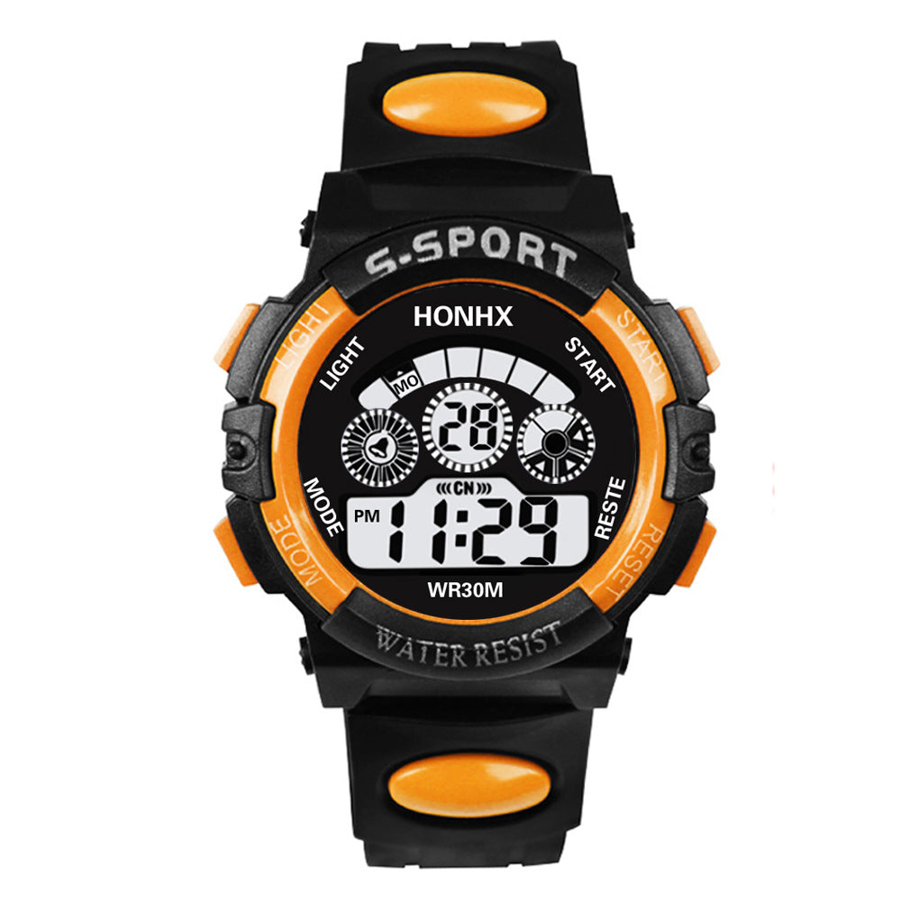 Men's and Women's LED Sports Watch with Three Eyes