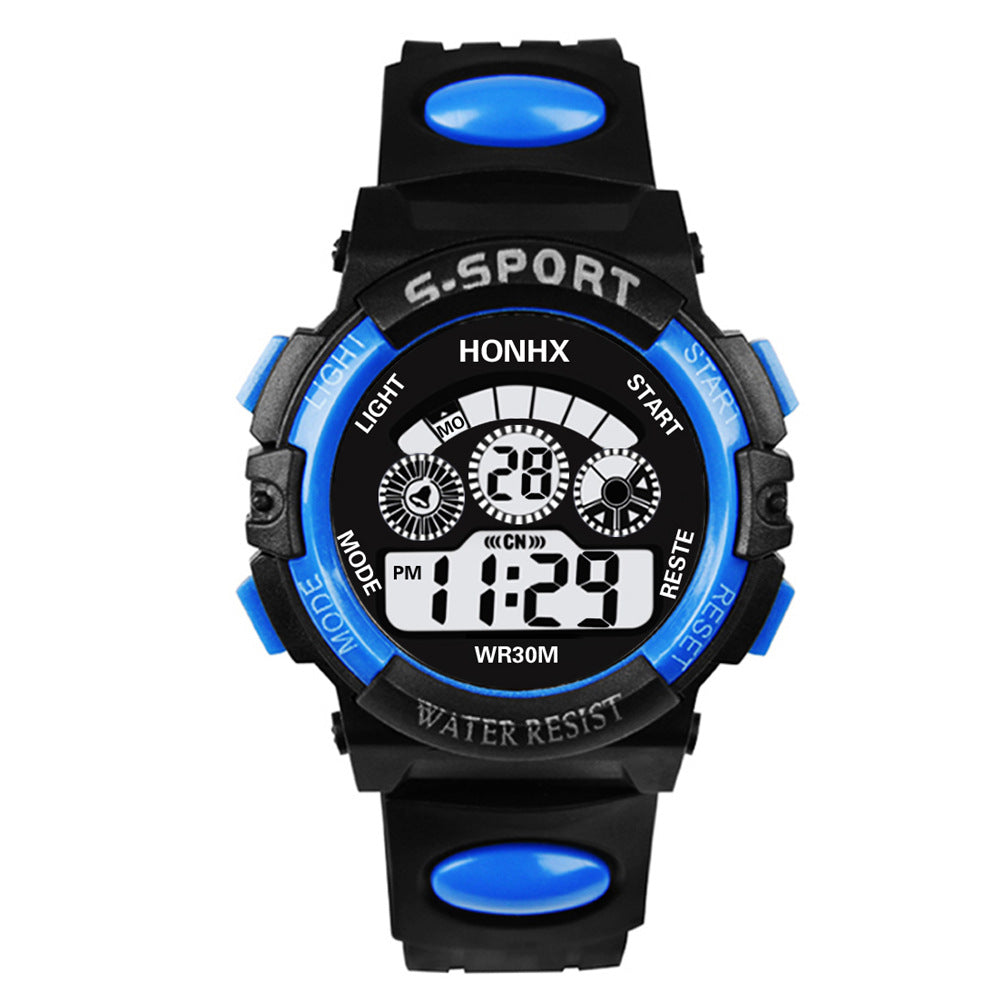 Men's and Women's LED Sports Watch with Three Eyes