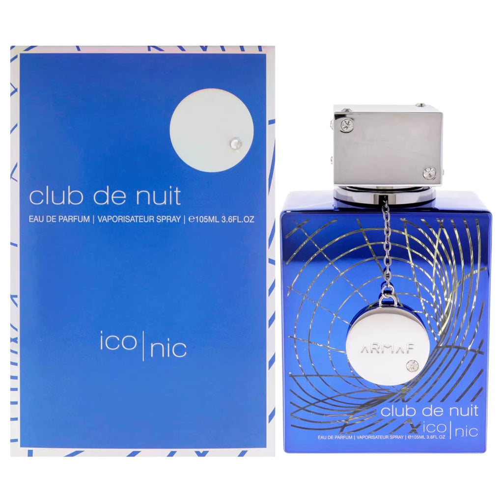 Club De Nuit Blue Signature Men'S Eau De Toilette Spray, 3.6Oz Halloween, Christmas Gifts